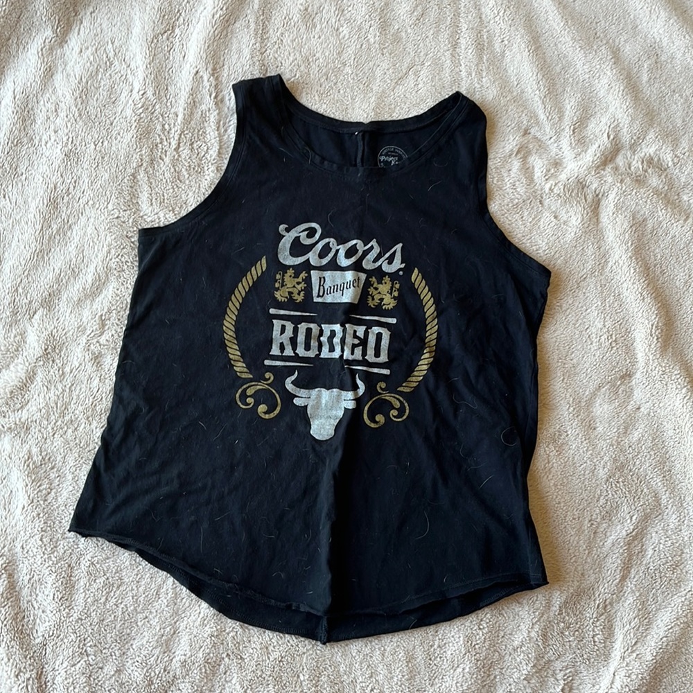 Coors rodeo tank